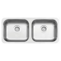 Cuba Tramontina Dupla Isis Plus 2C 89X39 Aço Inox 94031/102 Cuba Tramontina Dupla Isis Plus 2C 89X39 Aço Inox 94031/102