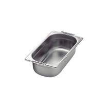 Cuba Tramontina Gn 1/3 Em Aço Inox Com Alças Móveis Profundidade 65 Mm - Aço 430 Tramontina Cuba Tramontina Gn 1/3 Em Aço Inox Com Alças Móveis Profundidade 65 Mm - Aço 430 Tramontina