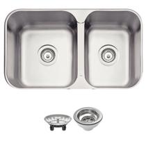 Cuba Tramontina Isis 2C 34-28 BS 69x40 94062102 Aço Inox Acetinado Cuba Tramontina Isis 2C 34-28 BS 69x40 94062102 Aço Inox Acetinado