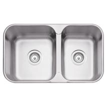 Cuba Tramontina Isis 2C 34-28 BS Perfecta em Aço Inox Acetinado 69 x 40 cm Cuba Tramontina Isis 2C 34-28 BS Perfecta em Aço Inox Acetinado 69 x 40 cm