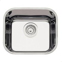 Cuba Tramontina Lavínia 40 BL Prime em Aço Inox Alto Brilho 40x34 cm com Válvula 94020202 Cuba Tramontina Lavínia 40 BL Prime em Aço Inox Alto Brilho 40x34 cm com Válvula 94020202