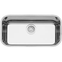 Cuba Tramontina Lavínia 56 BL Prime em Aço Inox Alto Brilho 56x34 cm com Válvula 94024202 Cuba Tramontina Lavínia 56 BL Prime em Aço Inox Alto Brilho 56x34 cm com Válvula 94024202