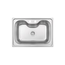 Cuba Tramontina Morgana 60 FX Undermount em Aço Inox com Acabamento Acetinado com Válvula 69x49 cm