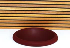 Cuba vidro chapeu 42cm vermelho fosco com valvula Cuba vidro chapeu 42cm vermelho fosco com valvula