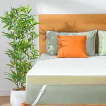 Cubierta de Colchón Marsail Twin XL de 3 Pulgadas con Espuma Viscoelástica Refrescante Cubierta de Colchón Marsail Twin XL de 3 Pulgadas con Espuma Viscoelástica Refrescante