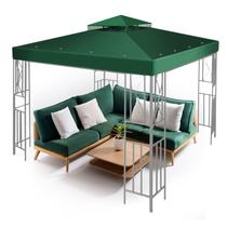Cubierta de Repuesto para Toldo de Gazebo Flexzion 8x8 Impermeable Verde Cubierta de Repuesto para Toldo de Gazebo Flexzion 8x8 Impermeable Verde
