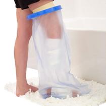 Cubierta Impermeable para Yeso DMI con Barrera para Heridas para Pierna Grande de Adulto