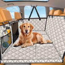 Cubierta para Asiento de Perro URPOWER con Fondo Duro Impermeable para Asientos Traseros de Auto