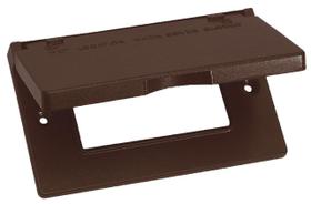 Cubierta para GFCI horizontal para placa de pared Sigma Engineered Solutions 14249BR en bronce