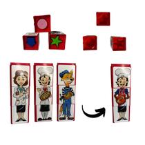 Cubinhos 4 em 1 - Caixa Cubinhos 4 em 1 - Caixa