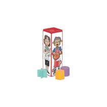 Cubinhos 4 em 1 expressões educativo peças encaixe mercotoys Cubinhos 4 em 1 expressões educativo peças encaixe mercotoys