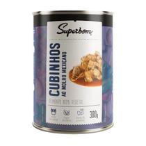 Cubinhos ao Molho Mexicano Vegan SuperBom 380g Cubinhos ao Molho Mexicano Vegan SuperBom 380g