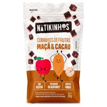 Cubinhos de Frutas Natikinhos Sabor Maçã e Cacau 30g Cubinhos de Frutas Natikinhos Sabor Maçã e Cacau 30g