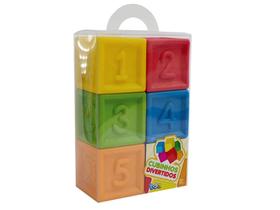 Cubinhos Divertidos 5 Peças - Toyster Cubinhos Divertidos 5 Peças - Toyster
