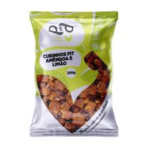Cubinhos Fit P&P Tâmara, Amêndoa e Limão 250g - P&P