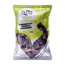 Cubinhos Fit P&P Tâmara, Amora e Cranberry 250g - P&P Cubinhos Fit P&P Tâmara, Amora e Cranberry 250g - P&P