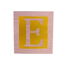 Cubo Amarelo Letra Rosa Bebê com Aplique Festa Chá de Bebê Decoração 8x8x8 Cm Mdf Madeira Cubo Amarelo Letra Rosa Bebê com Aplique Festa Chá de Bebê Decoração 8x8x8 Cm Mdf Madeira