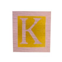 Cubo Amarelo Letra Rosa Bebê com Aplique Festa Chá de Bebê Decoração 8x8x8 Cm Mdf Madeira Cubo Amarelo Letra Rosa Bebê com Aplique Festa Chá de Bebê Decoração 8x8x8 Cm Mdf Madeira