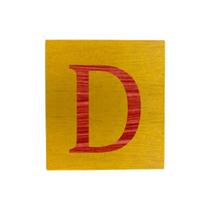 Cubo Amarelo Letra Vermelha Festa Chá de Bebê Decoração 8x8x8 Cm Mdf Madeira Cubo Amarelo Letra Vermelha Festa Chá de Bebê Decoração 8x8x8 Cm Mdf Madeira