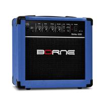 Cubo Amplificador de Guitarra Borne Strike G30 Azul