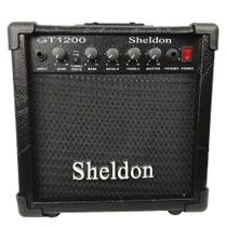 Cubo Amplificador para Guitarra Sheldon GT-1200 15W RMS Preto - Bivolt