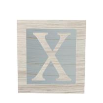 Cubo Azul Letra Branca com Aplique Festa Chá de Bebê Decoração 8x8x8 Cm Mdf Madeira Cubo Azul Letra Branca com Aplique Festa Chá de Bebê Decoração 8x8x8 Cm Mdf Madeira
