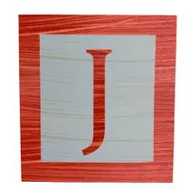 Cubo Azul Letra Vermelha com Aplique Festa Chá de Bebê Decoração 8x8x8 Cm Mdf Madeira Cubo Azul Letra Vermelha com Aplique Festa Chá de Bebê Decoração 8x8x8 Cm Mdf Madeira