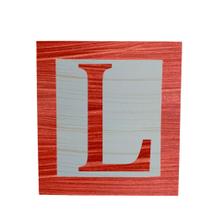 Cubo Azul Letra Vermelha com Aplique Festa Chá de Bebê Decoração 8x8x8 Cm Mdf Madeira Cubo Azul Letra Vermelha com Aplique Festa Chá de Bebê Decoração 8x8x8 Cm Mdf Madeira