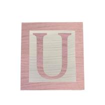 Cubo Branco Letra Rosa Bebê com Aplique Festa Chá de Bebê Decoração 8x8x8 Cm Mdf Madeira Cubo Branco Letra Rosa Bebê com Aplique Festa Chá de Bebê Decoração 8x8x8 Cm Mdf Madeira