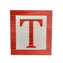 Cubo Branco Letra Vermelha com Aplique Festa Chá de Bebê Decoração 8x8x8 Cm Mdf Madeira Cubo Branco Letra Vermelha com Aplique Festa Chá de Bebê Decoração 8x8x8 Cm Mdf Madeira