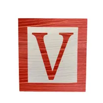 Cubo Branco Letra Vermelha com Aplique Festa Chá de Bebê Decoração 8x8x8 Cm Mdf Madeira Cubo Branco Letra Vermelha com Aplique Festa Chá de Bebê Decoração 8x8x8 Cm Mdf Madeira