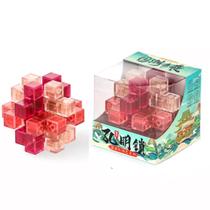 Cubo Criativo Quebra Cabeça 3D Montar Encaixe Rubi