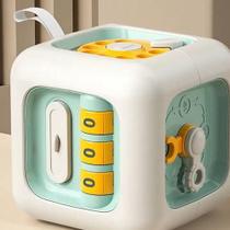 Cubo Dado Brinquedo Educativo Para Bebê 6 Em 1, Montessori