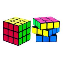 Cubo / dado mágico colorido de plástico de brinquedo para crianças e adultos - cubo magico para crianca de plastico