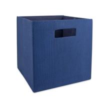Cubo de Armazenamento DII Poly-Cube Pequeno Dobrável Azul 28 cm Cubo de Armazenamento DII Poly-Cube Pequeno Dobrável Azul 28 cm