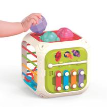 Cubo de Atividades 7 em 1 Formas Educativo Xilofone -Zoop Cubo de Atividades 7 em 1 Formas Educativo Xilofone -Zoop
