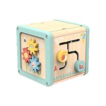Cubo De Atividades Bebê 1Ano Madeira Montessori Tooky Toy