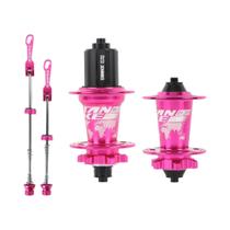 Cubo De Bicicleta MTB 120 Click Hub Com 6 Rolamentos, Dianteiro E Traseiro, Eixo Passante HG, 28,