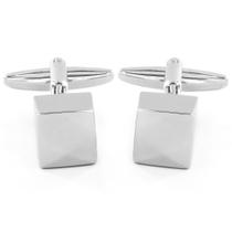 Cubo de Cufflinks West Coast Jewelry para Homens - Acabamento Altamente Polido