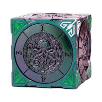 Cubo De Dados Metálico D6 7 Em 1 Para Halloween Para Jogos De RPG DND Dungeons And Dragons