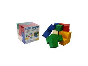 Cubo De Encaixe Tangram Tridimensional - Artyara Cubo De Encaixe Tangram Tridimensional - Artyara