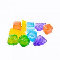 Cubo de Gelo Artificial 10 Pecas Frutas Cubo de Gelo Artificial 10 Pecas Frutas