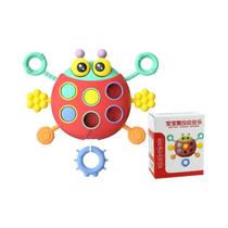 Cubo De Habilidades Montessori Para Bebês 6 Em 1, Quadro Sensorial Atividade Educativa Para Meninas