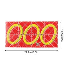 Cubo de quebra-cabeça dobrável Fidget Toy Magic, 8 painéis e 3 anéis Cubo de quebra-cabeça dobrável Fidget Toy Magic, 8 painéis e 3 anéis