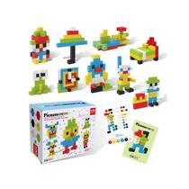 Cubo de quebra-cabeça magnético PicassoTiles PMC100 para crianças de 3 anos ou mais