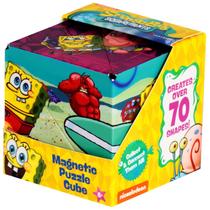 Cubo de quebra-cabeça magnético Shashibo Spongebob Squarepants Beach Cubo de quebra-cabeça magnético Shashibo Spongebob Squarepants Beach
