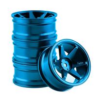 Cubo De Roda De Metal Em Liga De Alumínio Escala 1/10 Para Carros De Drift On-Road HSP Tamiya HPI Cubo De Roda De Metal Em Liga De Alumínio Escala 1/10 Para Carros De Drift On-Road HSP Tamiya HPI