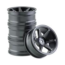 Cubo De Roda De Metal Em Liga De Alumínio Escala 1/10 Para Carros De Drift On-Road HSP Tamiya HPI