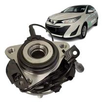 Cubo de roda dianteiro esquerdo toyota yaris 2018 a 2022 c/abs