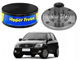 Cubo de roda dianteiro hipper chevrolet celta 1.0 2006 a 2012